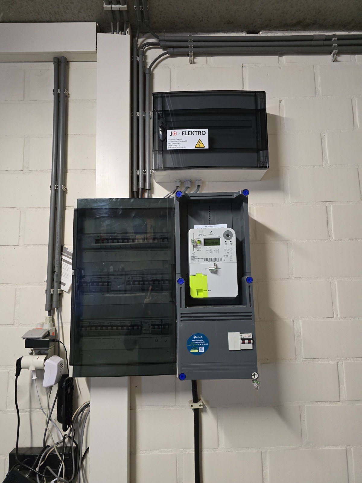 Plaatsing nieuwe verdeelkast door Jo-elektro
